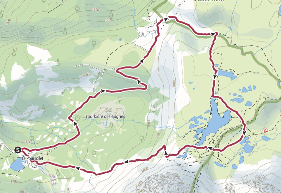 plateau des lacs taillefer